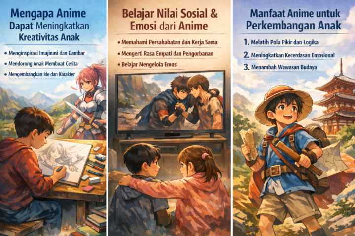 Dampak Positif Anime